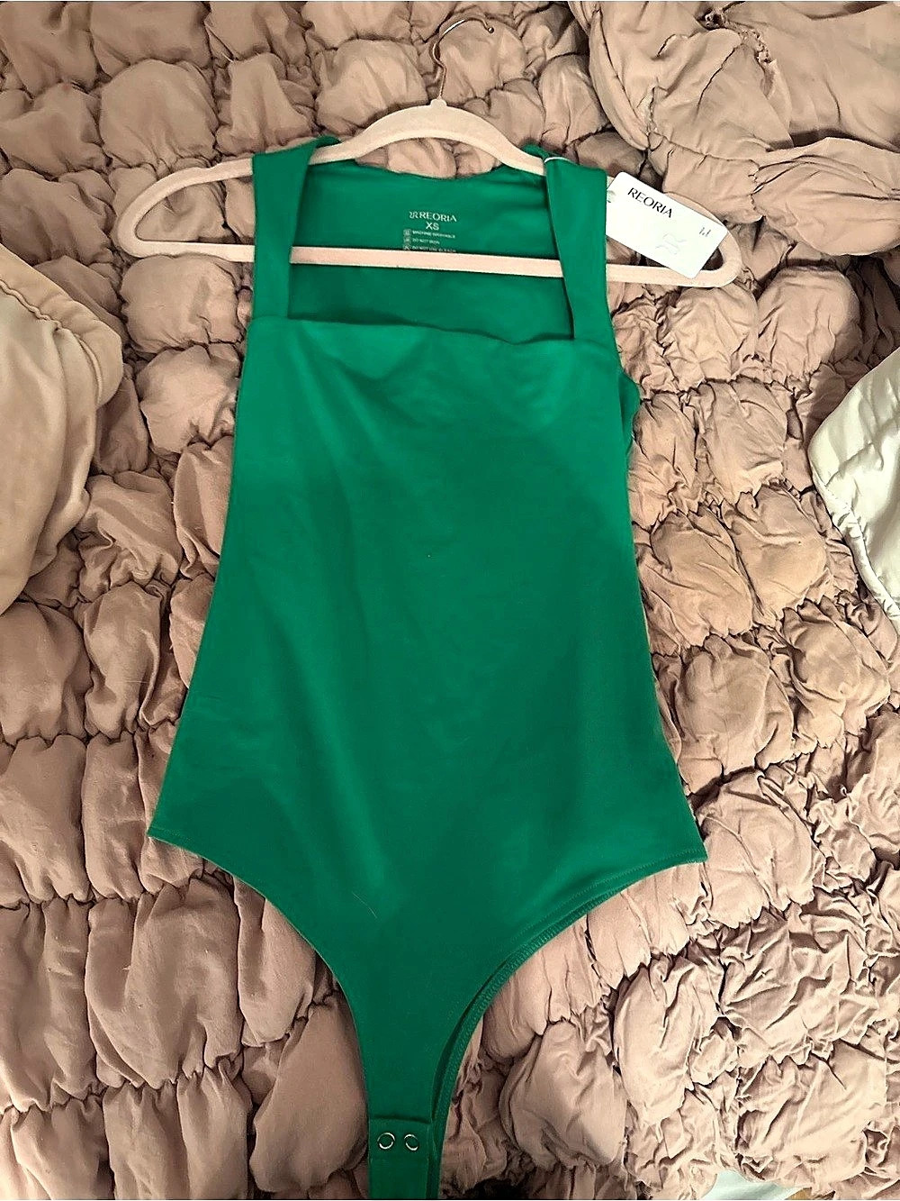 Reoria Green One Piece Swimsuit Size XS NWT